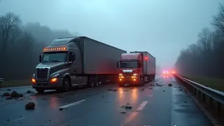 A8 bei Ulm: Lkw fährt wegen Staus auf Wohnwagen auf