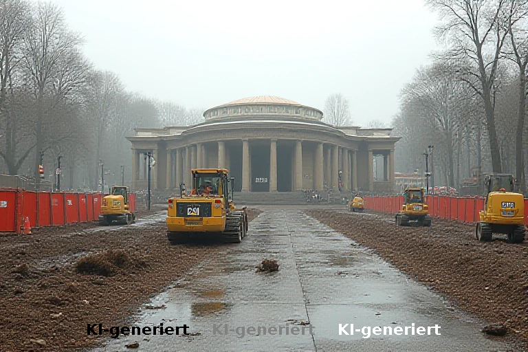 Abbruch des historischen Lindentunnels: Verkehrshindernisse vor der Staatsoper