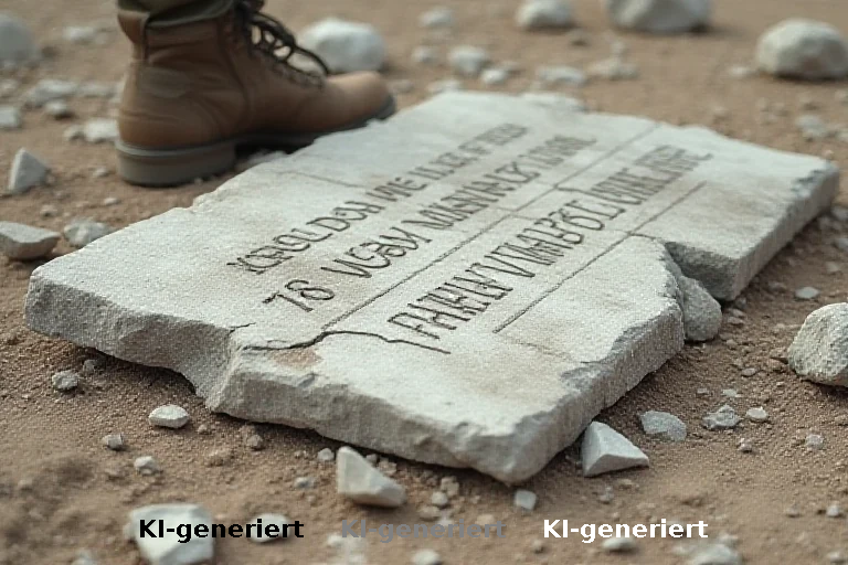 Abbruch palästinensischer Gedenkstätte durch Abgeordneten unter Militärbegleitung