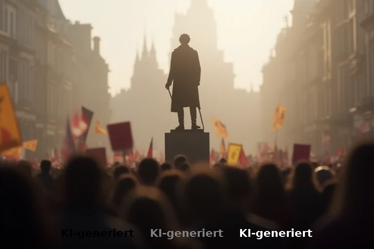 AfD-Kulturtour in Düsseldorf: Heine als politisches Symbol und massive Gegenproteste