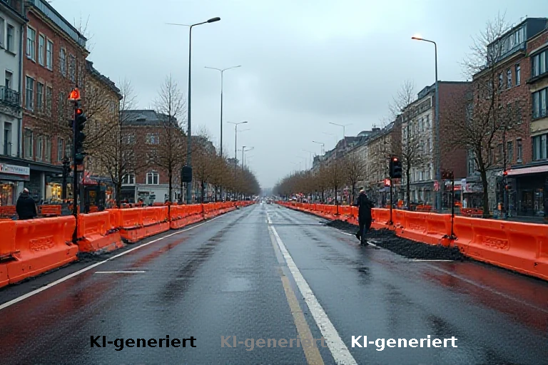 Aichach: Straßenbau an der Martinstraße erzwingt vorübergehende Abschaltung der Lichtsignalanlage