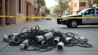 Albuquerque: Mann entfernt abgerüstete Überwachungskameras und liefert sie der Sheriff-Abteilung
