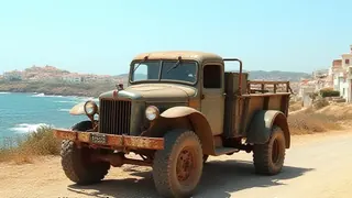 Algarve: Sechste Ausgabe des Treffens historischer Militärfahrzeuge in Quarteira