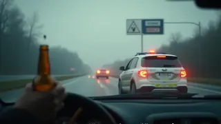 Alkohol und Cannabis auf der Autobahn: Polizei stoppt betrunkenes Paar