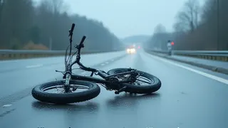 Alkoholfahrt auf E-Bike: 64-Jähriger verliert auf der B2 das Bewusstsein