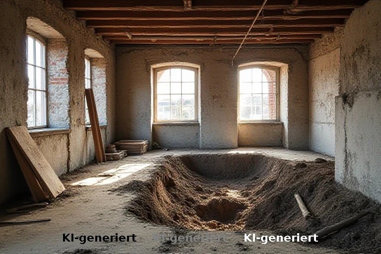 Altbau-Sanierung in Ostfildern: Eigenleistung und unvorhergesehene Bodenprobleme