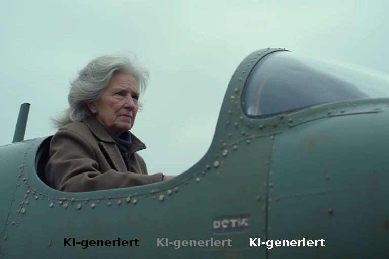 Altersgrenzen ad : Nonagenärin wagt riskanten Flug für wohltätigen Zweck