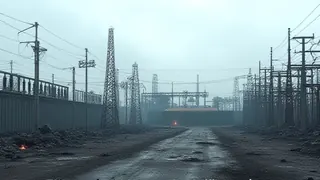 Anschlag auf Stromversorgung: Sprengsätze beschädigen Umspannwerk bei Braunkohlekraftwerk