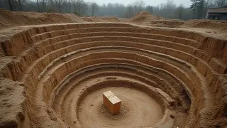 Archäologie vor dem Bau: Schicht für Schicht unter der Theaterbaustelle