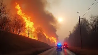 Atomkraftwerk in Gefahr: Britische Regierung reagiert auf Waldbrand in Suffolk