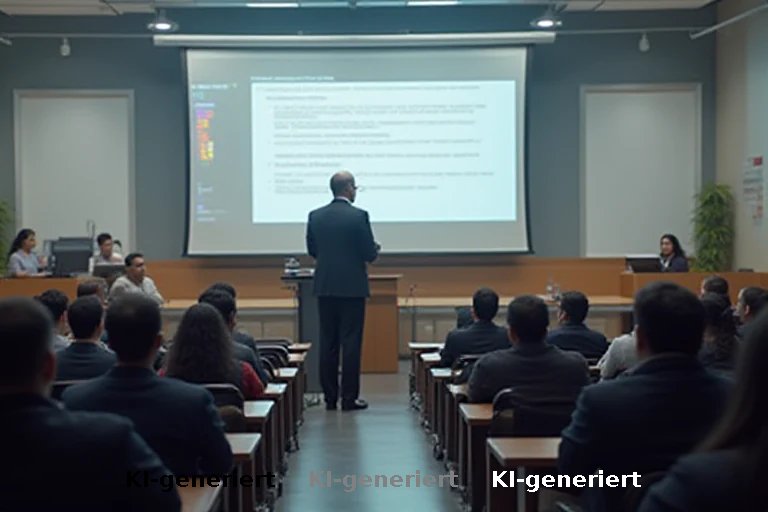 AU hält Vortrag über Hochschulbildung und Halbleiterforschung