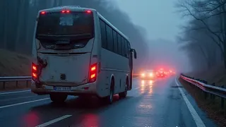Auffahrunfall bei Regensburg: Zwei Dutzend Insassen eines Busses mit leichten Verletzungen