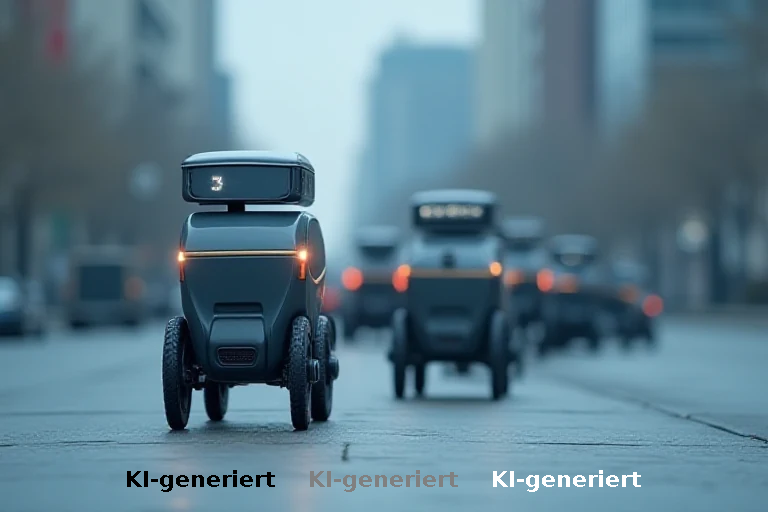 Aufstand der Lieferroboter? Glitch verursachte kuriosen Robo-Stau auf Gehweg