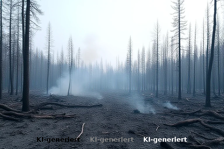 Automatisierte Warnmeldung: Waldbrandherd bei Plauen gelöscht