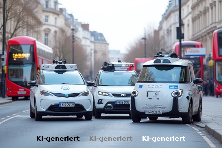 Autonomes Fahren: Uber startet in London mit drei sensor-ausgestatteten Fahrzeugen