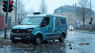 Autonomes Lieferfahrzeug ignoriert Ampel in Tallinn und verletzt neun Menschen