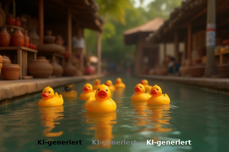 Bad Wörishofen: Badeenten-Rennen und Kunsthandwerk kombinieren Tourismus mit Sozialem