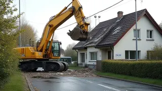 Bagger-Rammattacke in Hessen: Familie im Schock, Versicherung zögert