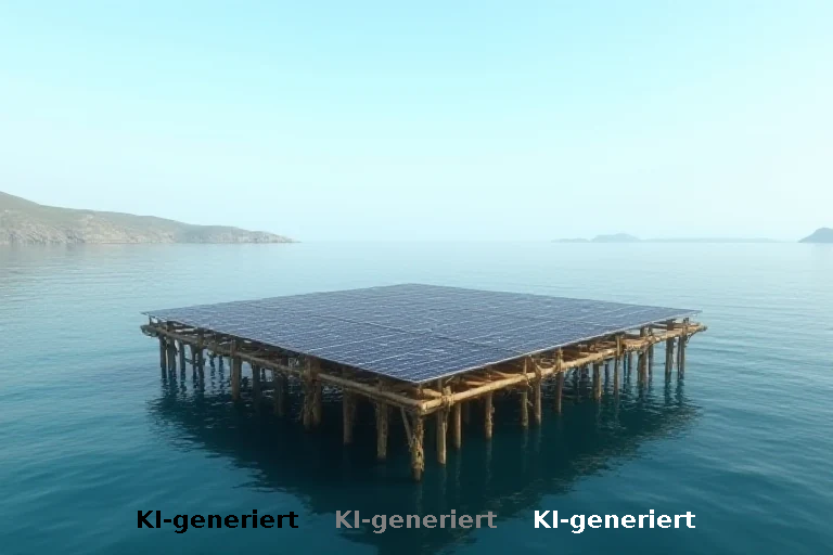 Bambus-Schwimmplattform: Chinas neuer Ansatz für Offshore-Solaranlagen