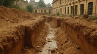 Bath: Sanierung deckt römische Gräben und militärische Funde unter georgianischer Fassade auf