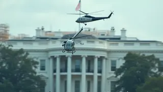 Bauarbeiten am Weißen Haus als Auslöser für kritische Annäherung von Marine One