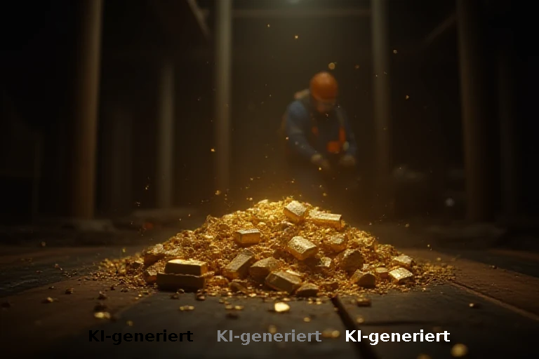 Bauarbeiter finden in Belgien Gold im Wert von neun Millionen Euro