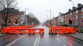 Baustelle Rekener Straße: Verkehrschaos durch planungsbedingte Verzögerung in Haltern am See