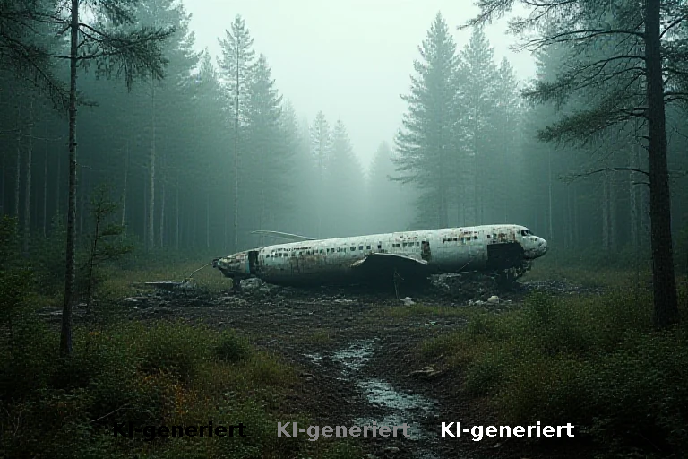 Bei einem Flugzeugabsturz sind zehn Menschen gestorben