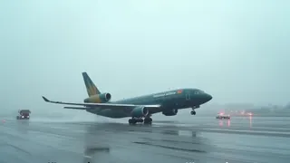 Beinahe-Katastrophe in München: Vietnam-Airlines-Maschine überrollt Startbahnende