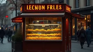 Belgische Gastronomin sichert Frittenbude durch Nebentätigkeit