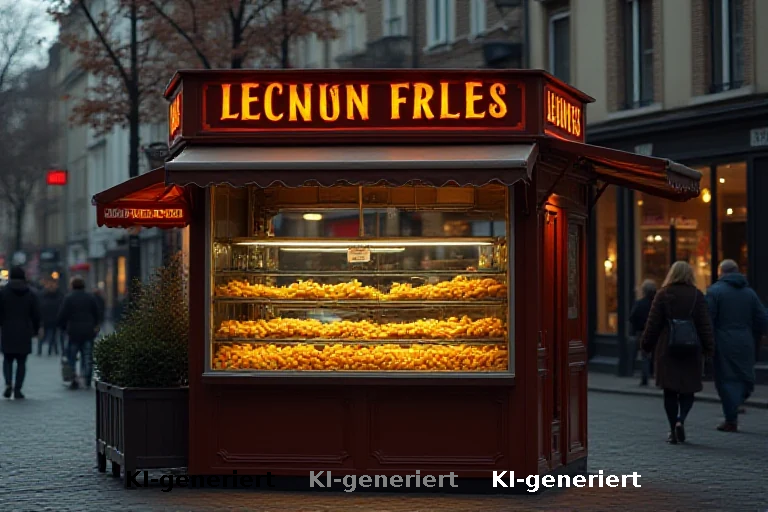 Belgische Gastronomin sichert Frittenbude durch Nebentätigkeit
