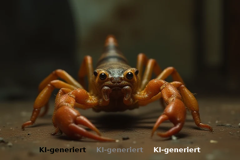 Belgische Touristin bringt giftigen Skorpion aus Ägypten nach Hause
