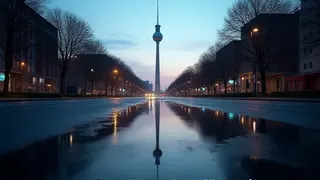 Berlin als romantische Fata Morgane: Eine ironische Distanzierung