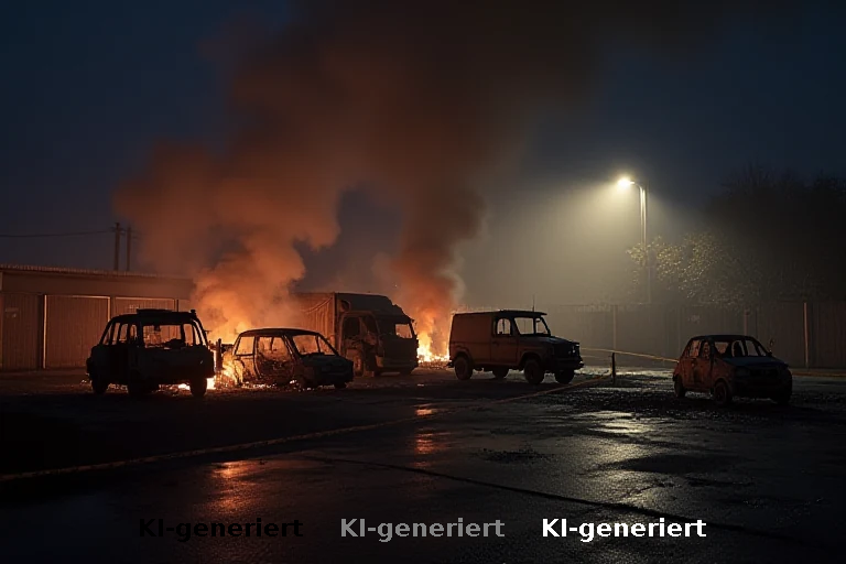 Brandanschlag auf Telekom-Fahrzeuge in Berlin: Verdacht auf linksextreme Motivation