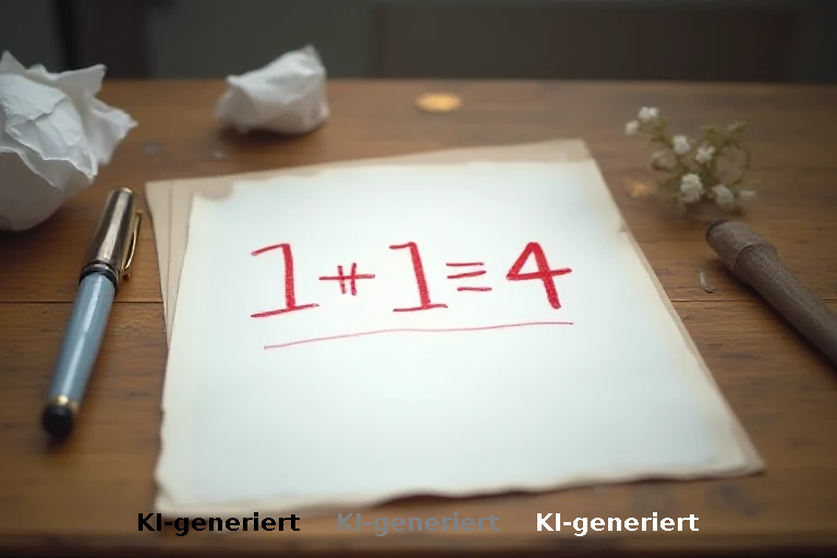 Besinnungsaufsatz: Dummheit und Gier machen aus eins plus eins vier