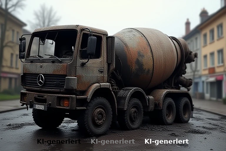 Betonmischer-Brand in Heidelberg: Linksextremes Bekenntnis und hohe Schadenssumme