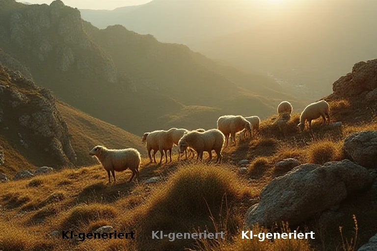 Bewahrung einer bedrohten Schafpopulation im italienischen Ussita