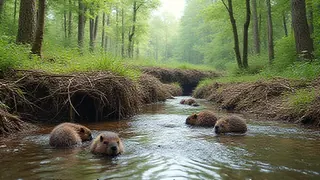 Biber-Damm rettet Naturschützern sechs-stellige Summe