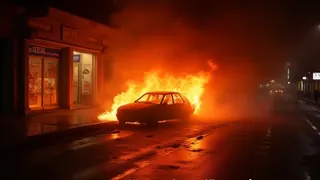 Bilbao: Linke plündern Geschäfte und zünden Autos an Auslöser war abgesagter Auftritt rechten Aktivisten