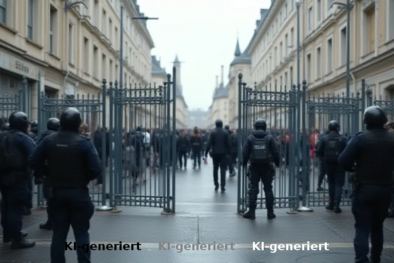 Bildungsstreit in Frankreich: Schülerproteste treffen auf harte Sicherheitsmaßnahmen