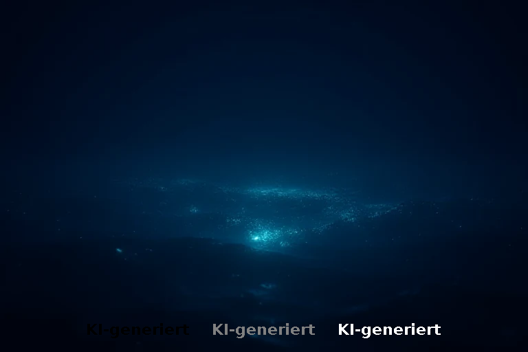Biolumineszenz in Australien: Natürlicher Leuchtphänomen statt KI-Fantasie