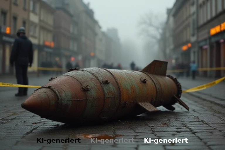 Blindgänger: Fliegerbombe in Karlsruhe entschärft Einsatz in Berlin geht weiter