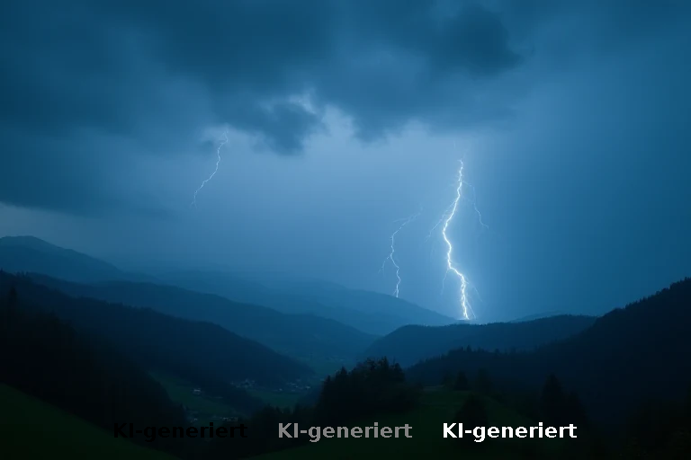 Blitzgefahren im Alpenvorland: Mythos der Blitznester widerlegt