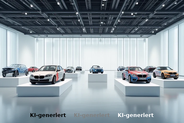 BMW feiert fünfzig Jahre Kunstwagen in München mit historischer Sonderschau