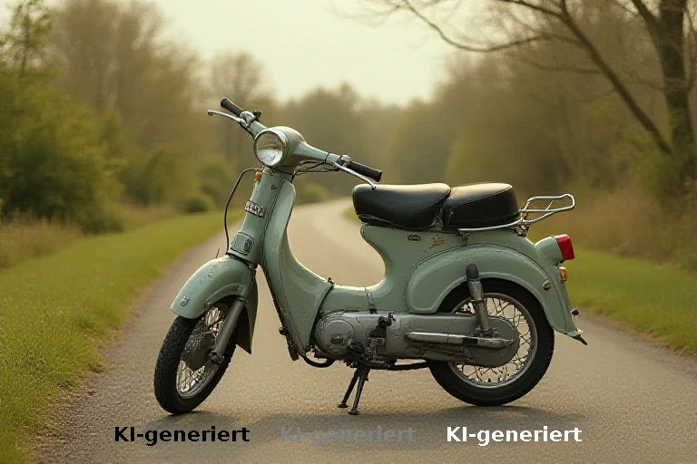 Bodenständigkeit als Kraft: Siegmunds Wahlkampf mit der Simson Schwalbe