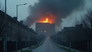 Brand im Industriepark Gersthofen: Anwohner sollen Türen und Fenster schließen
