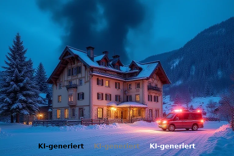 Brandanschlag auf historisches Berghotel in den bayerischen Alpen: Verdächtiger festgenommen