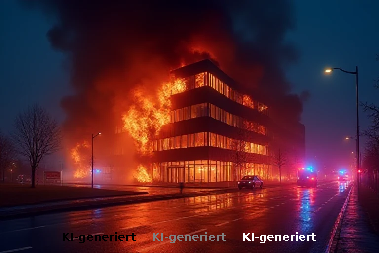 Brandanschlag auf Rüstungskonzern in München: Zwei Verdächtige festgenommen