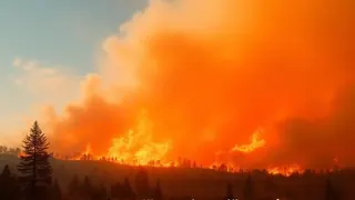 Brandstiftung im Westen: Kalifornien und Nevada kämpfen mit Flächenfeuern