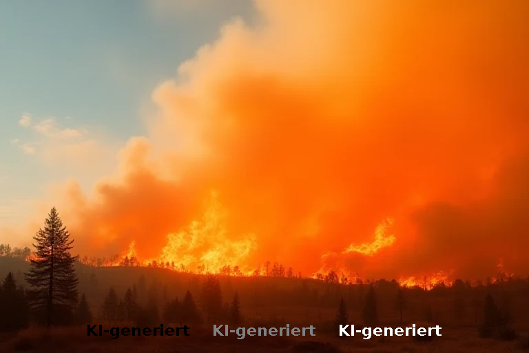 Brandstiftung im Westen: Kalifornien und Nevada kämpfen mit Flächenfeuern